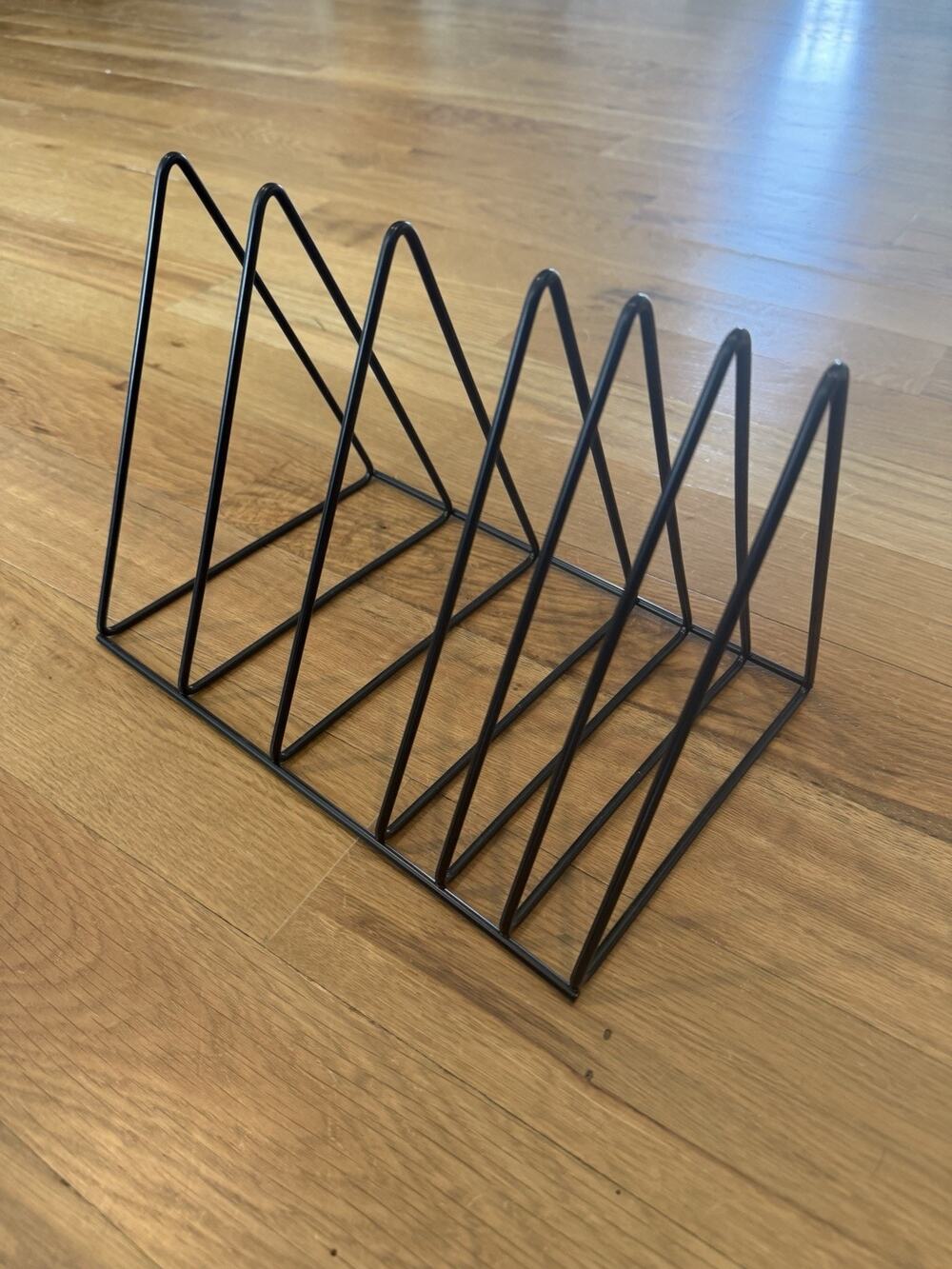Triangle File Sorter Organizer With 6 Sections For Documents Mail Laptop Records